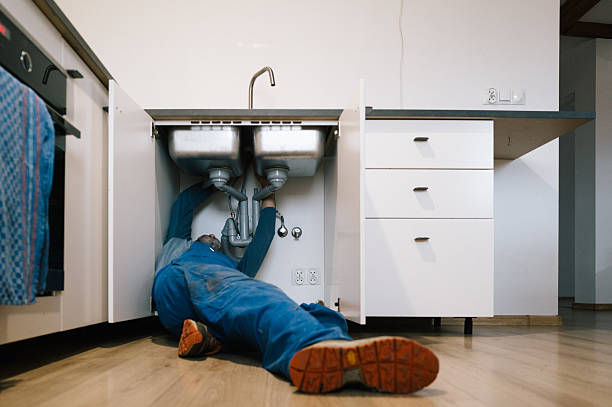 Professional Plumbing technician working in Peabody, MA